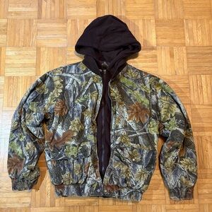Master Sportsman Rugged Outdoor Gear Camo Insulated Double Jacket